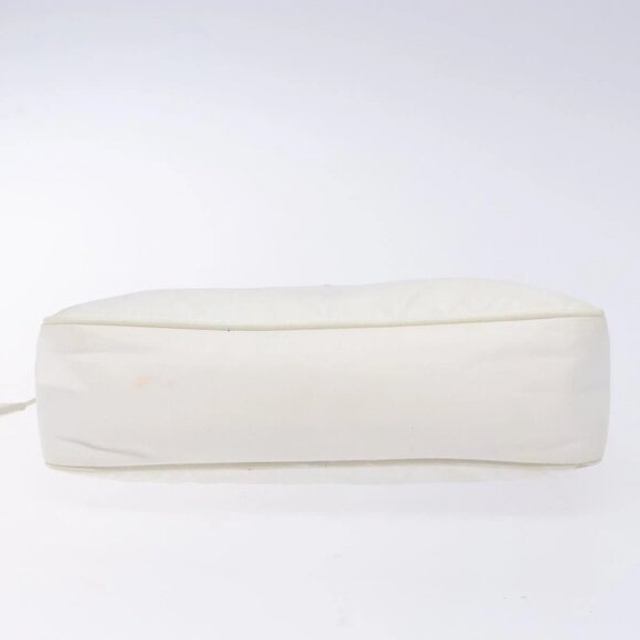 PRADA Re-Edition 2005 Hand Bag Nylon White Silver Auth yk19251 - Picture 7 of 16